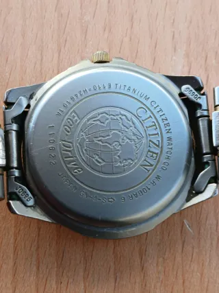 Citizen Eco-Drive Titanium Reloj Hombre