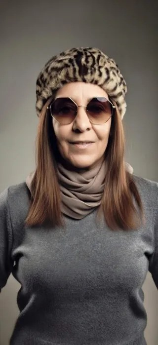 Gorro estampado tigre siberiano