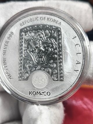 Moneda Plata 1 Onza Chiwoo 2025