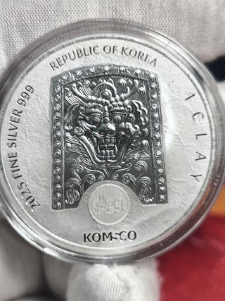 Moneda Plata 1 Onza Chiwoo 2025