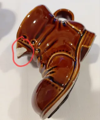 Mechero y Cenicero Vintage Botas Años 70