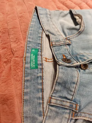 Pantalón vaquero Benetton T.31 slim