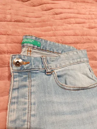 Pantalón vaquero Benetton T.31 slim