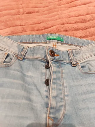 Pantalón vaquero Benetton T.31 slim