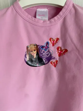 T-shirt tg 2 anni bambina Barbie
