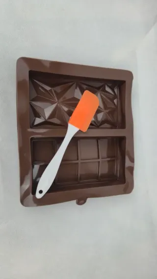 Molde Chocolate Dubai RYAN 2 Piezas Geométrico