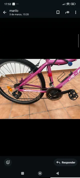 2 Bicicletas Niña/Mujer Rosa