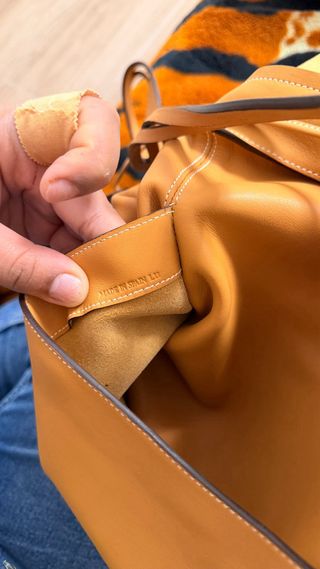 Bolso Loewe Vintage beige anaranjado