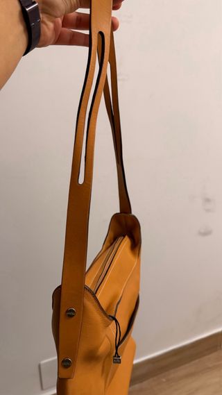 Bolso Loewe Vintage beige anaranjado