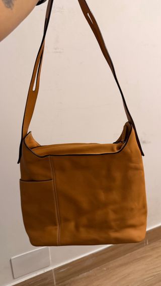 Bolso Loewe Vintage beige anaranjado