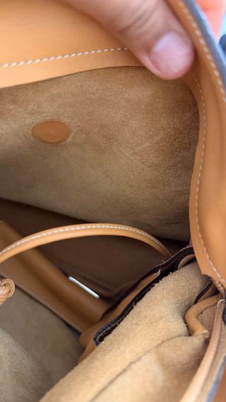 Bolso Loewe Vintage beige anaranjado