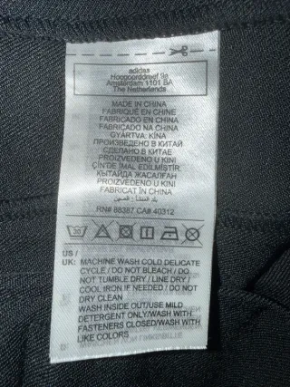 Adidas x Wales Bonner sailor pants.