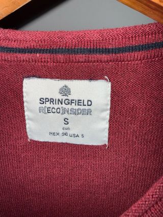 Jersey Springfield Talla S Rojo