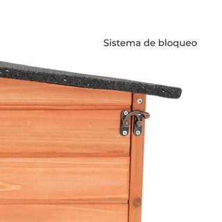 Armario exterior madera 91x137x120 cm
