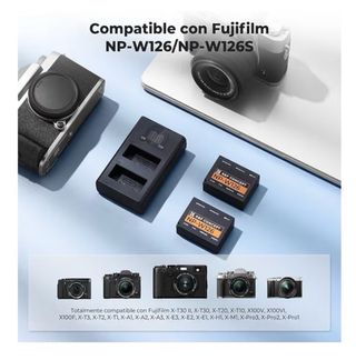 Cargador Doble Batería K&F Concept NP-W126