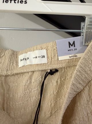 Pantalón Lefties Beige Talle M