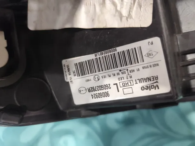 Faro Izquierdo Renault Megane IV