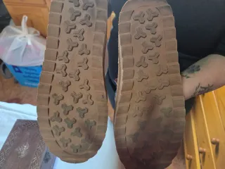 Botas Marrones con Forro Blanco