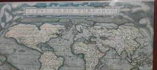 Puzzle 3000 piezas mapa mundo marco madera