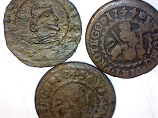 Lote 35 monedas antiguas