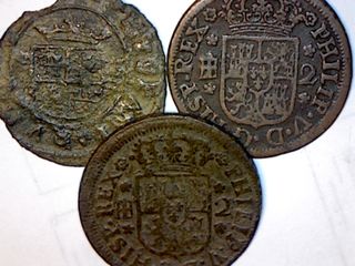 Lote 35 monedas antiguas