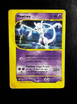 Carte Pokemon Mewtwo (2 pezzi)