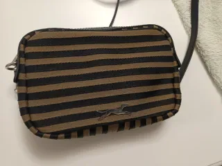 Bolso Bimba y Lola Rayas Marrón y Negro