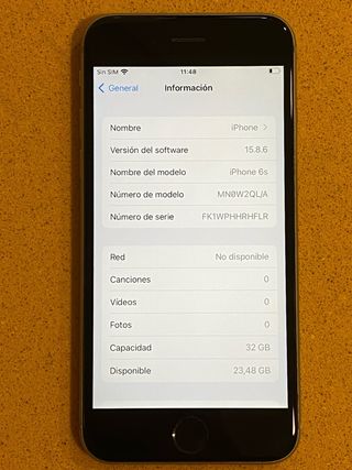 IPHONE 6S 32GB Grigio Argento