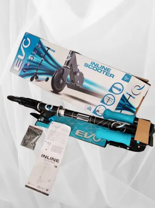 Patinete EVO, 2 ruedas - negro/azul