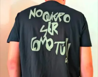 CAMISETA NEGRA - EXTREMODURO / PEDRÁ - TALLA XL