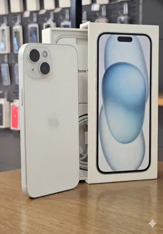 iPhone 15 Plus 128GB Blanco