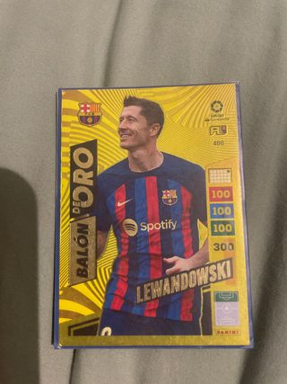Carta Lewandowski Balón de Oro LaLiga