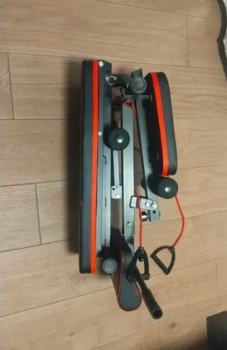 Banco de musculación con bandas