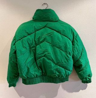 Chaqueta Puffer Verde Talla S