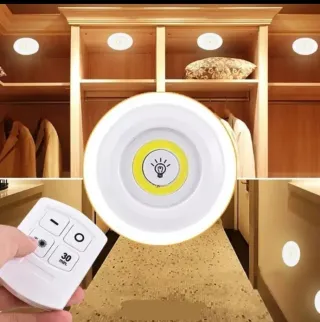 2 Luces LED con Mando a Distancia