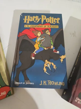 3 Libros. Harry Potter