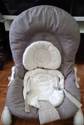 Coche Gemelar + 1 trona + 2 hamacas