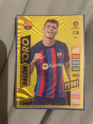 Carta Pedri Balón de Oro LaLiga Santander