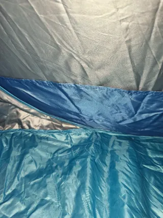 Tienda de playa azul Swiftopen