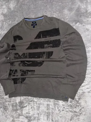 Camiseta Larga Classic Retro ARMANI JEANS gris L