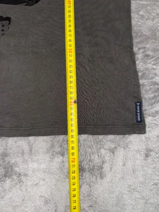 Camiseta Larga Classic Retro ARMANI JEANS gris L