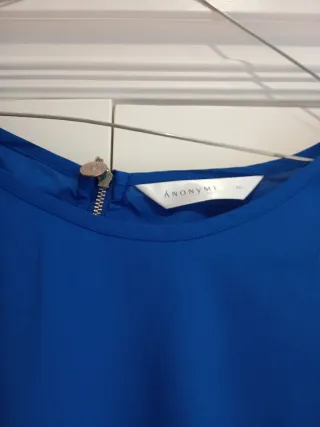 Blusa Anonyme azul