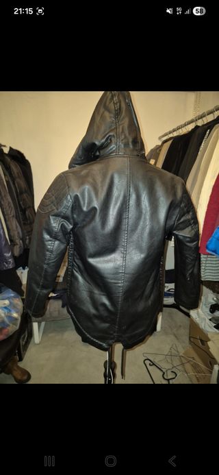 Chiodo giacca in pelle bambino 10 anni