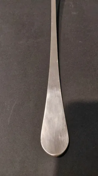 Mestolo antico placcato argento