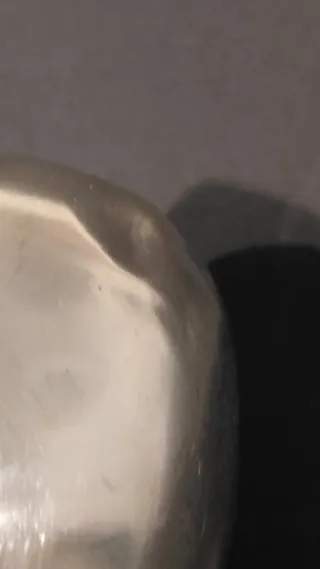 Mestolo antico placcato argento