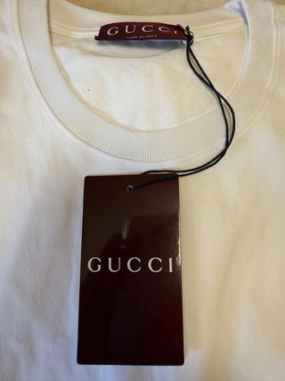 Camiseta Gucci Blanca con Logo GG