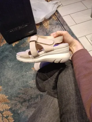 Sandalias Pradillo Beige Mujer Talla Especial