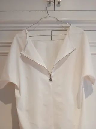 Blusa Anonyme color crema