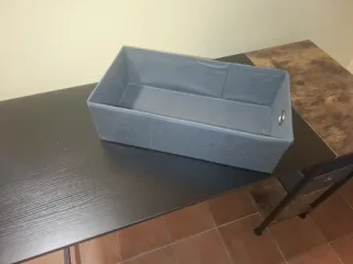 Escritorio 1.20 x 0.50 Madera y Negro