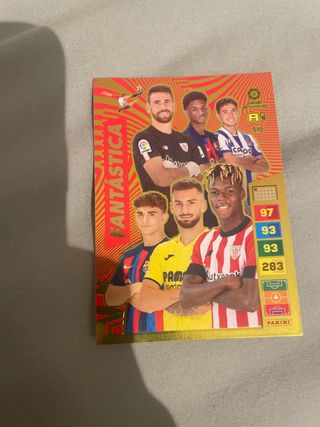 Carta Fútbol Fantastica LaLiga
